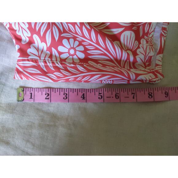 FAIR HARBOR Men's Coral Floral Board Shorts XXL Recycled Athletic Beach - Picture 9 of 9